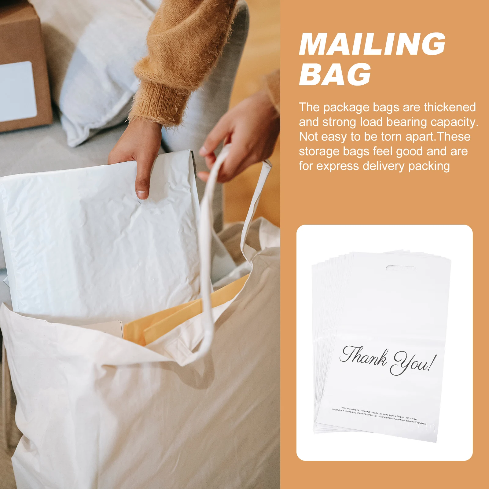 

20 Pcs Bag Mailing Shipping Package Bags for Clothes Packaging Clothing Envelope