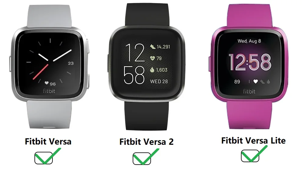 Pulseira de relógio de substituição para fitbit versa 2 se pulseira esportiva de silicone para fitbit versa lite pulseira smartwatch acessório
