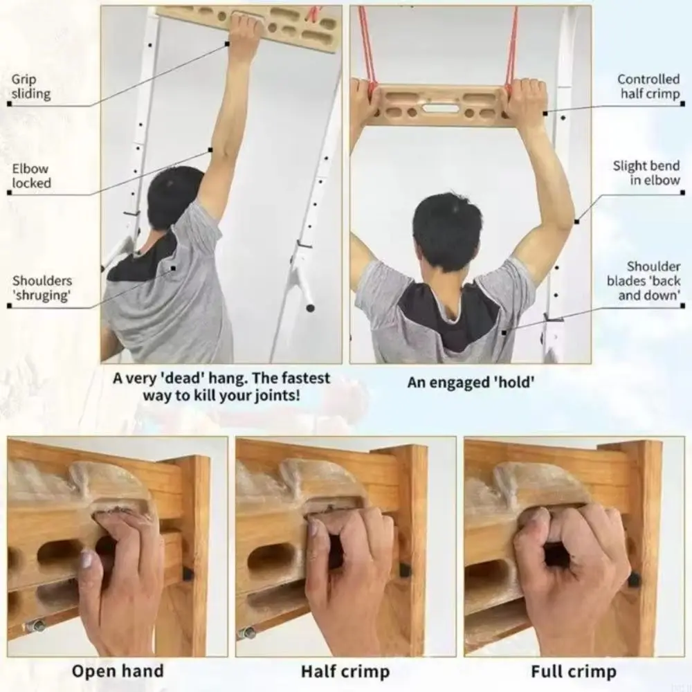 rock-climbing-climbing-fingerboard-forearm-exerciser-hangboards-strength-rock-board-wood-pull-up-climbing-training-board