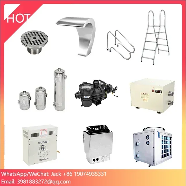 Wholesale Factory Price Full Set Swimming Pool Equipment Accessories
