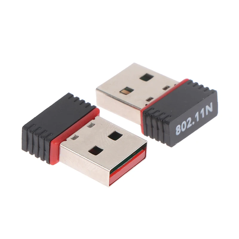 Mini adaptador Wifi inalámbrico USB de 150Mbps, tarjeta LAN de red, 802.11b/GN, RTL8188, tarjeta de red para PC, ordenador de escritorio