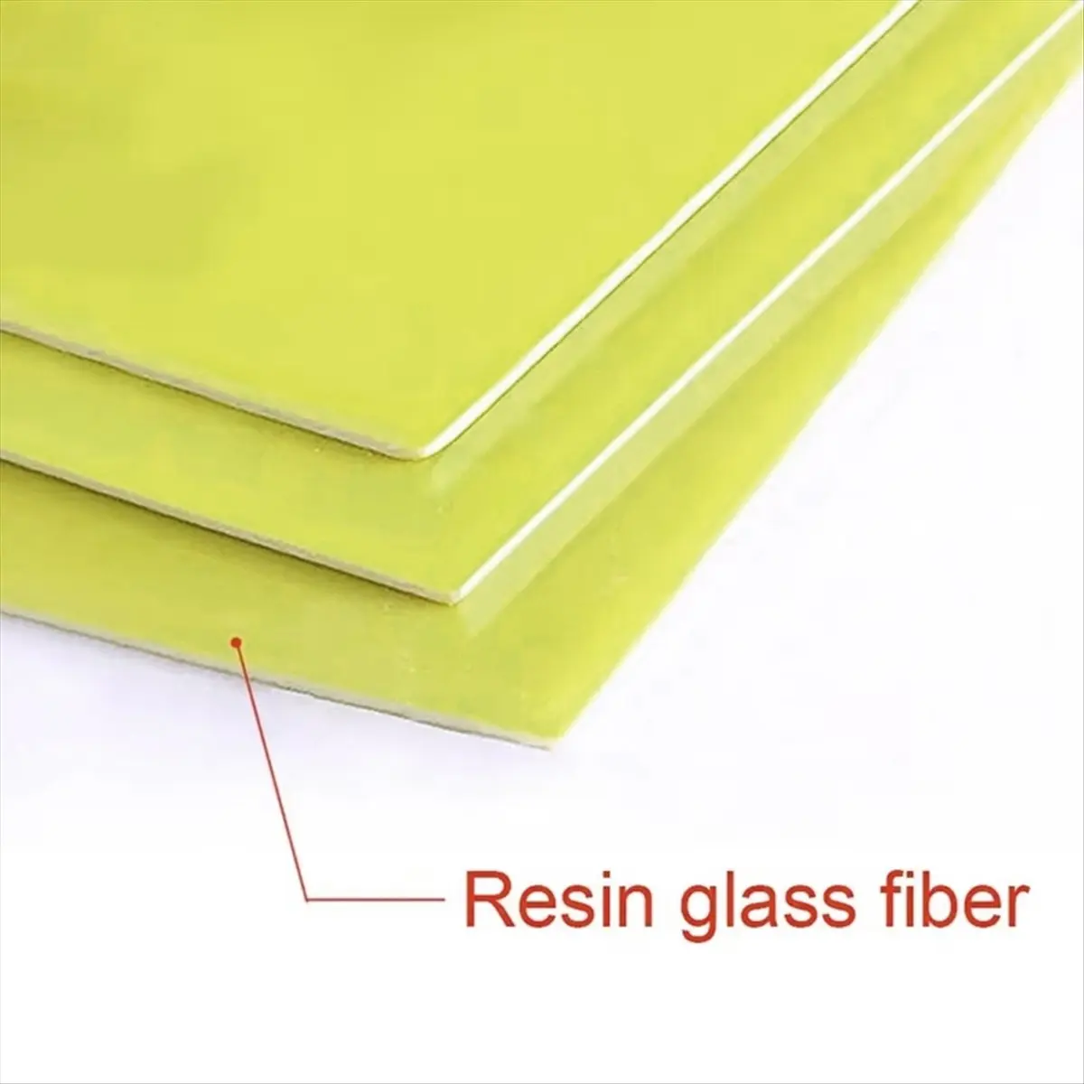 AAAE 3pcs 3240 Yellow Epoxy Fiber Board for Lifepo4 Battery Pack DIY Insulation Plate & Heat Shield 0.5x128x195mm