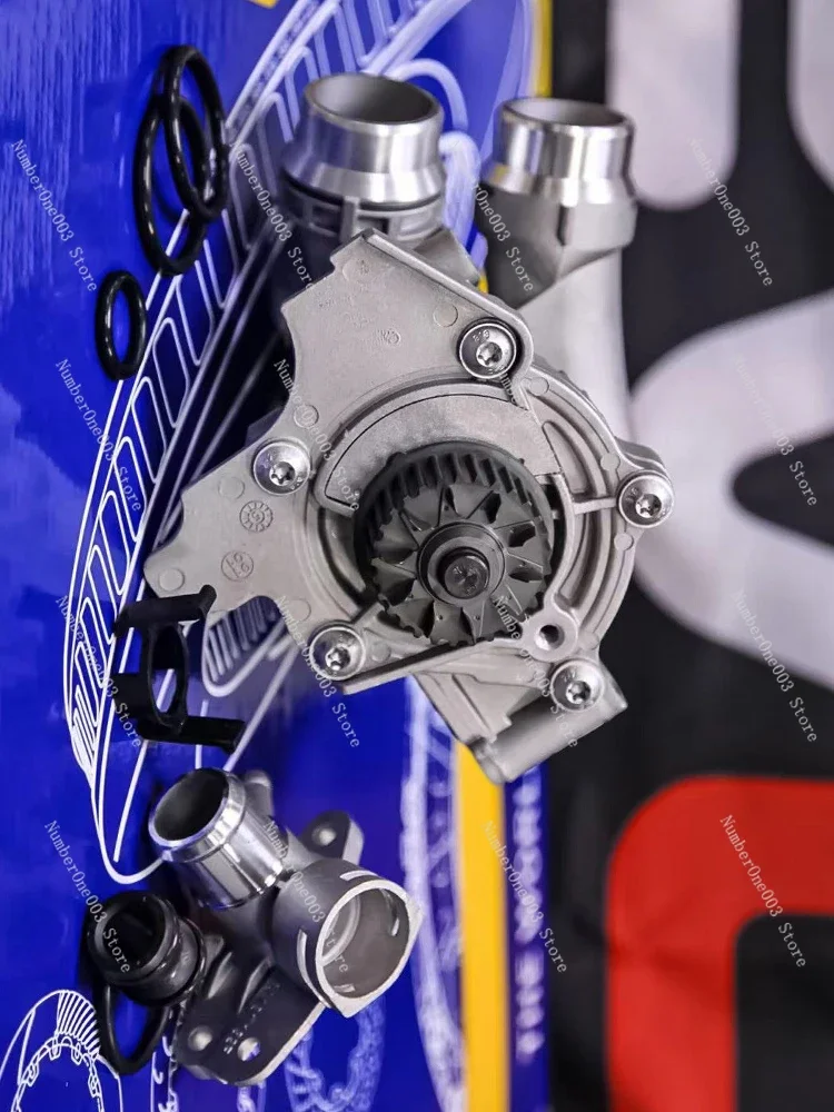 

Modified All-Aluminum High-Flow Water Pump Suitable For GTS Magotan CC Sagitar GTI Passat Tiguan Xia Lang Ming Rui Hao Rui