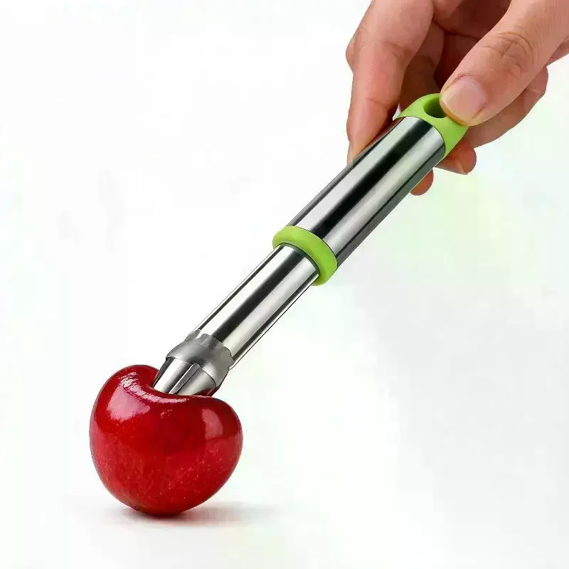 Steel Fruit Pitter Tool With Melon Baller Corer Knife For Baking Kitchen Fruit Platter Party Use Stainless
