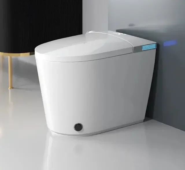 Smart Toilet , Inodoros Inteligente Remote Automatic Seat Electric Automatic Flush Wc Bidet One Piece Intelligent Bowl