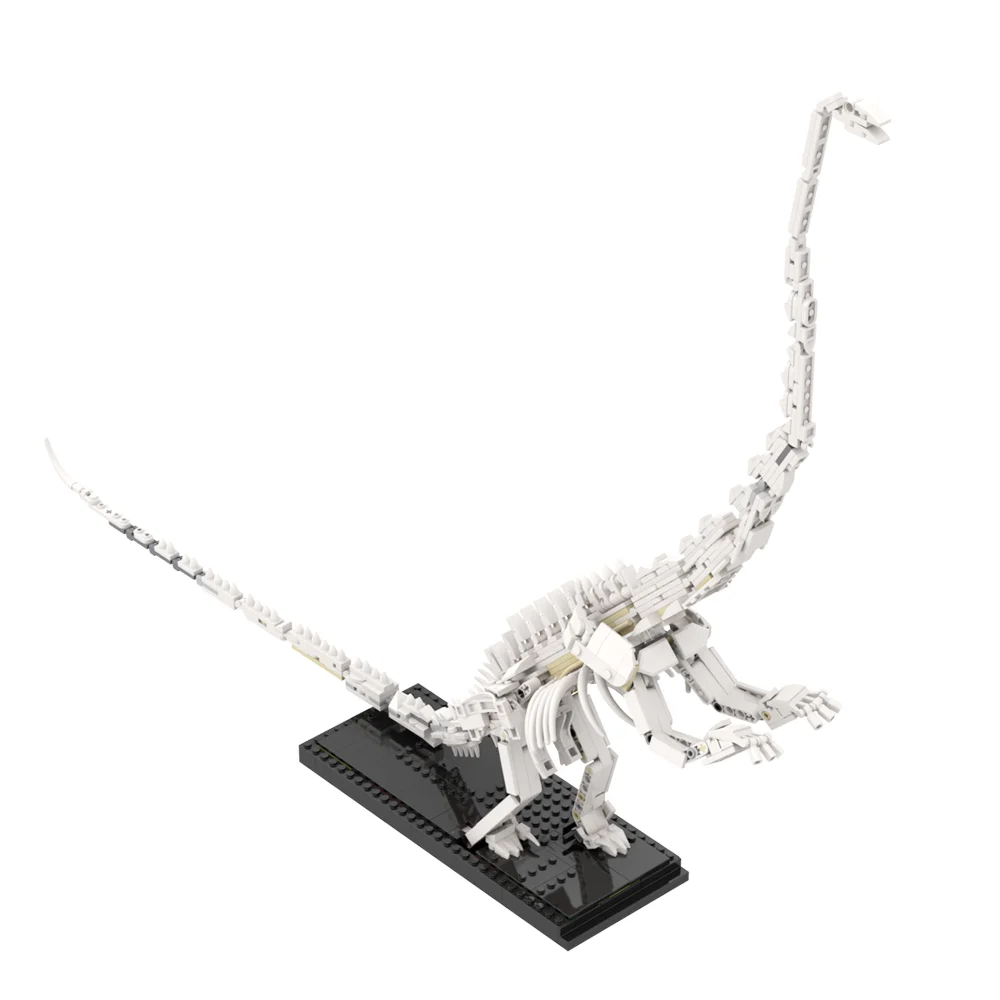 MOC DIY Barosaurus Skelett Modell Bausteine Film Jurassic Dinosaurier Skelett Ziegel kinder Spielzeug Set Festival Geschenke