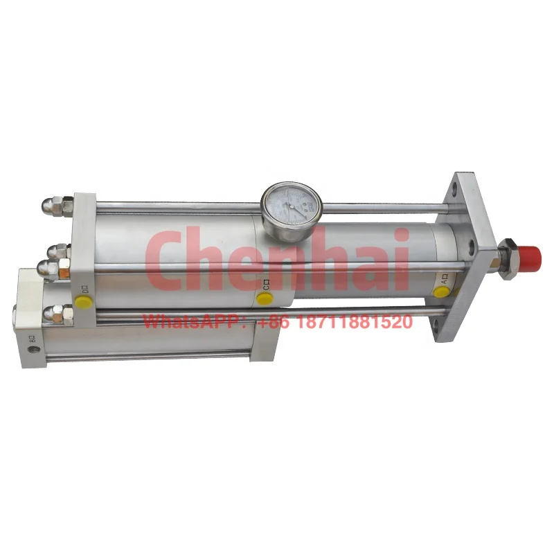 High quality mini aluminium hydro pneumatic cylinder for marking machine