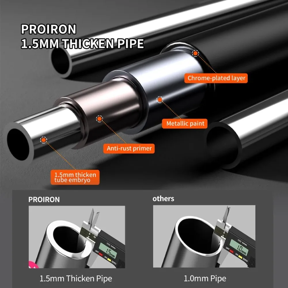 قابل للتعديل المدخل سحب ما يصل بار 28.3-38.2in لا مسامير المنزل معدات لياقة بدنية عدم الانزلاق قبضة 440LB أقصى تحميل #5