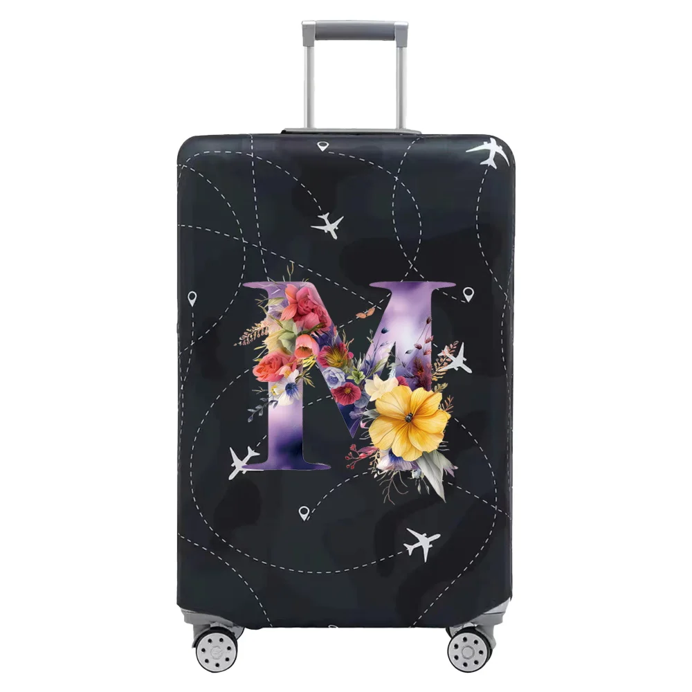 Luggage Cover Stretch Fabric Suitcase Protector Baggage Dust Case Cover Printing Butterfly Suitable 18-32 Inch Suitcase Case