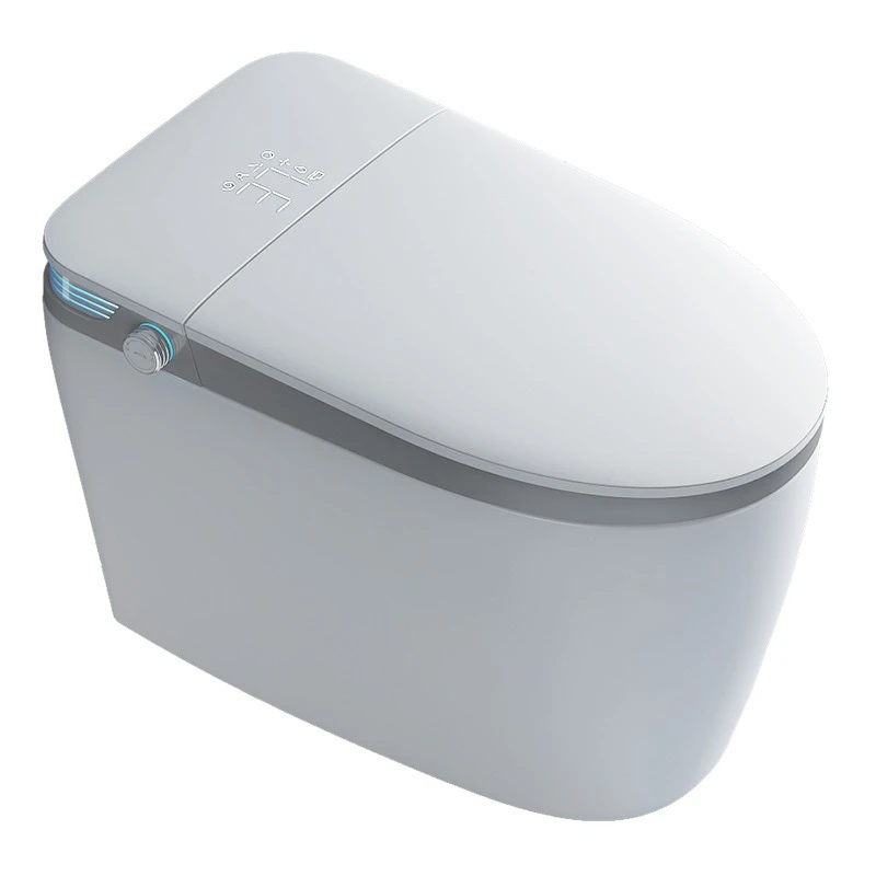 

Smart toilet Fully automatic without water pressure limit Household small apartment integrated toilet with ambient light