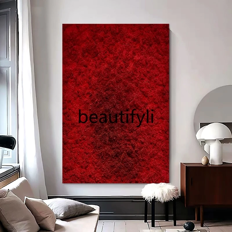 

Living room hand-painted oil painting, high-end bedroom bedside painting, entrance texture mural