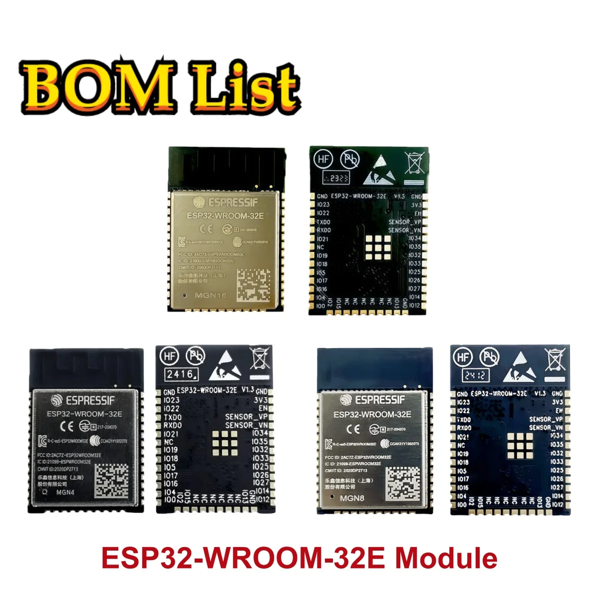 New ESP32-WROOM-32E… - image