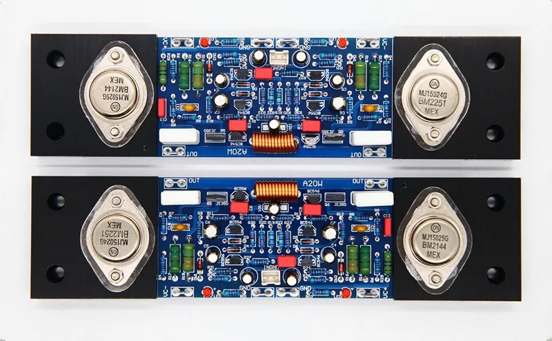 Music Fax Gold Sealed ON MJ15024 MJ15025 Tube 20W Pure Class A 2.0 Channel Home Audio Amplifier Board