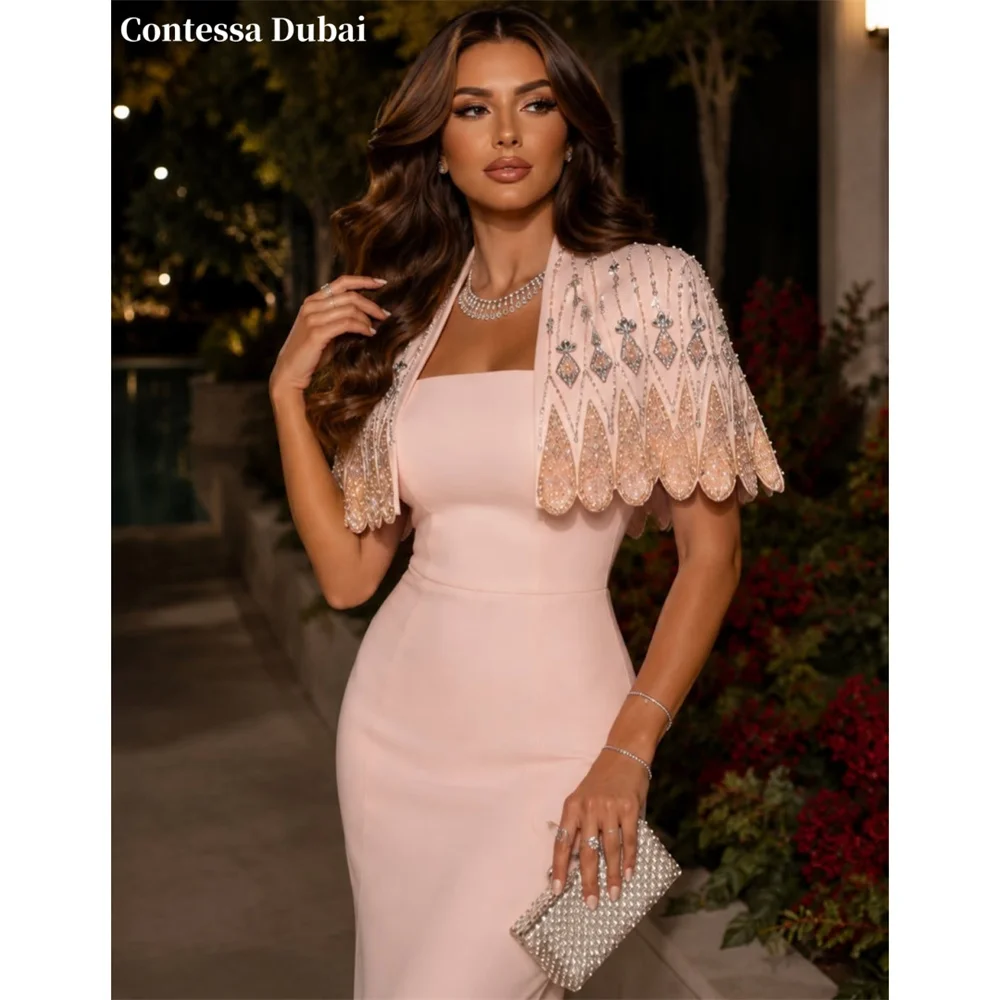 pink puffy dress short Hot Pink Prom Dress Puff Sleeve Homecoming Dress EWR426  SELINADRESS Designed for formal wear and standout occasion styling Short Puffy Tulle Dress Cheap