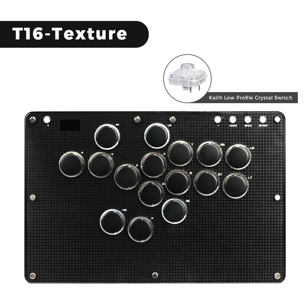 Haute42 T16-Texture スティックレスアーケードスティック