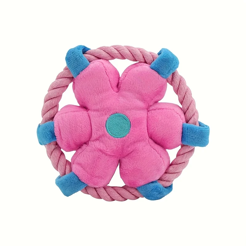 Juguete Frisbee para Perros, Frisbee Resistente a Mordidas para Mascotas, Interacción con Cachorros, Limpieza de Dientes, Juguetes para Masticar, Suministros para Mascotas