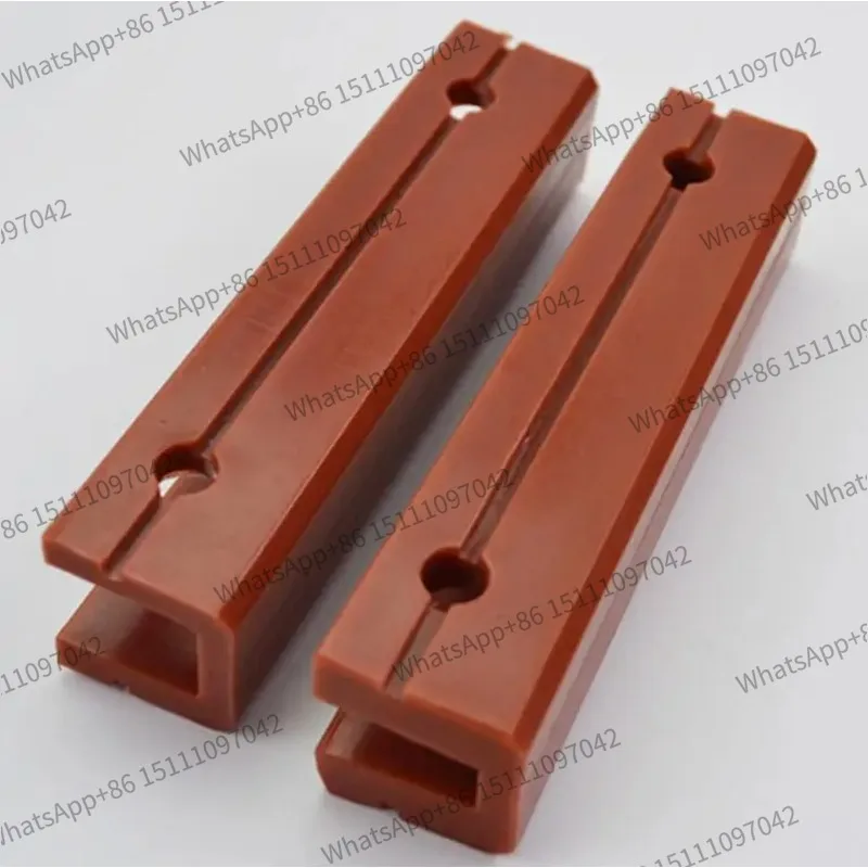 KM85119G09N KM85119G16N Elevator Guide Shoe Insert Length 140mm Groove Width 10mm 16mm