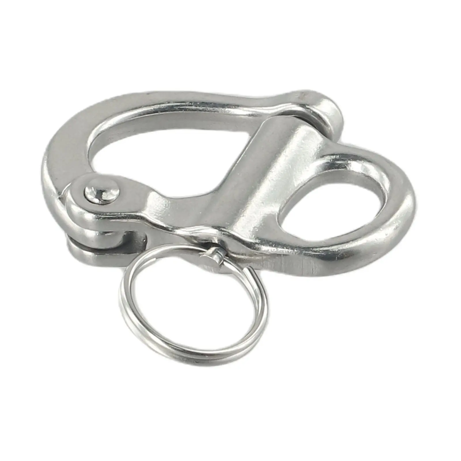 Parts Shackle Eye Fittings Hook Marine Quick Release Replacement Silver Snap Stainless Steel Swivel Accessories