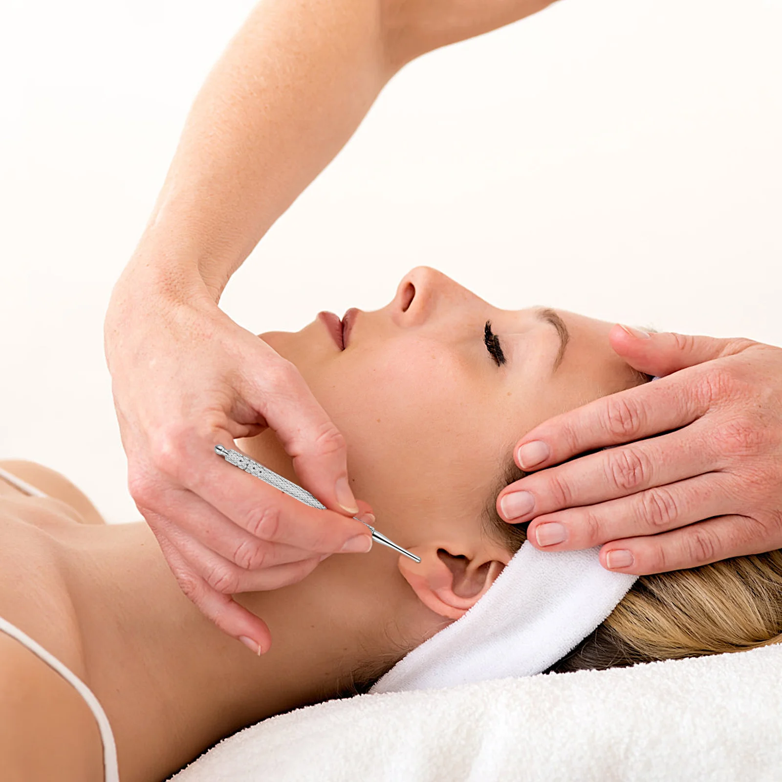 

4 шт., зонд для акупунктурных точек из нержавеющей стали, диагностический локатор триггерных точек, массажный инструмент, зонд, ручка для акупунктуры ушей