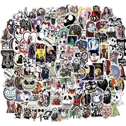 10/30/50/100 Stuks Disney Nightmare Before Christmas Halloween Stickers Diy Dagboek Laptop Bagage Skateboard Graffiti decals Fun