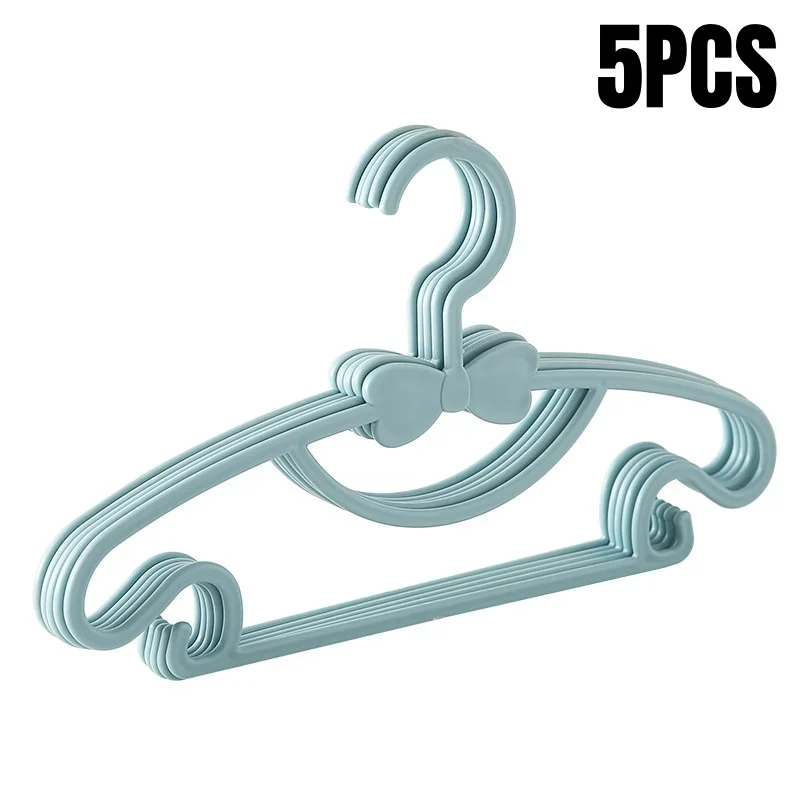5-50 Stuks Baby Hangers Plastic Kinderkleding Opslag Hanger voor Kwekerij Kinderen Hangers Peuter Baby Draagbare Jassen Thuis rek