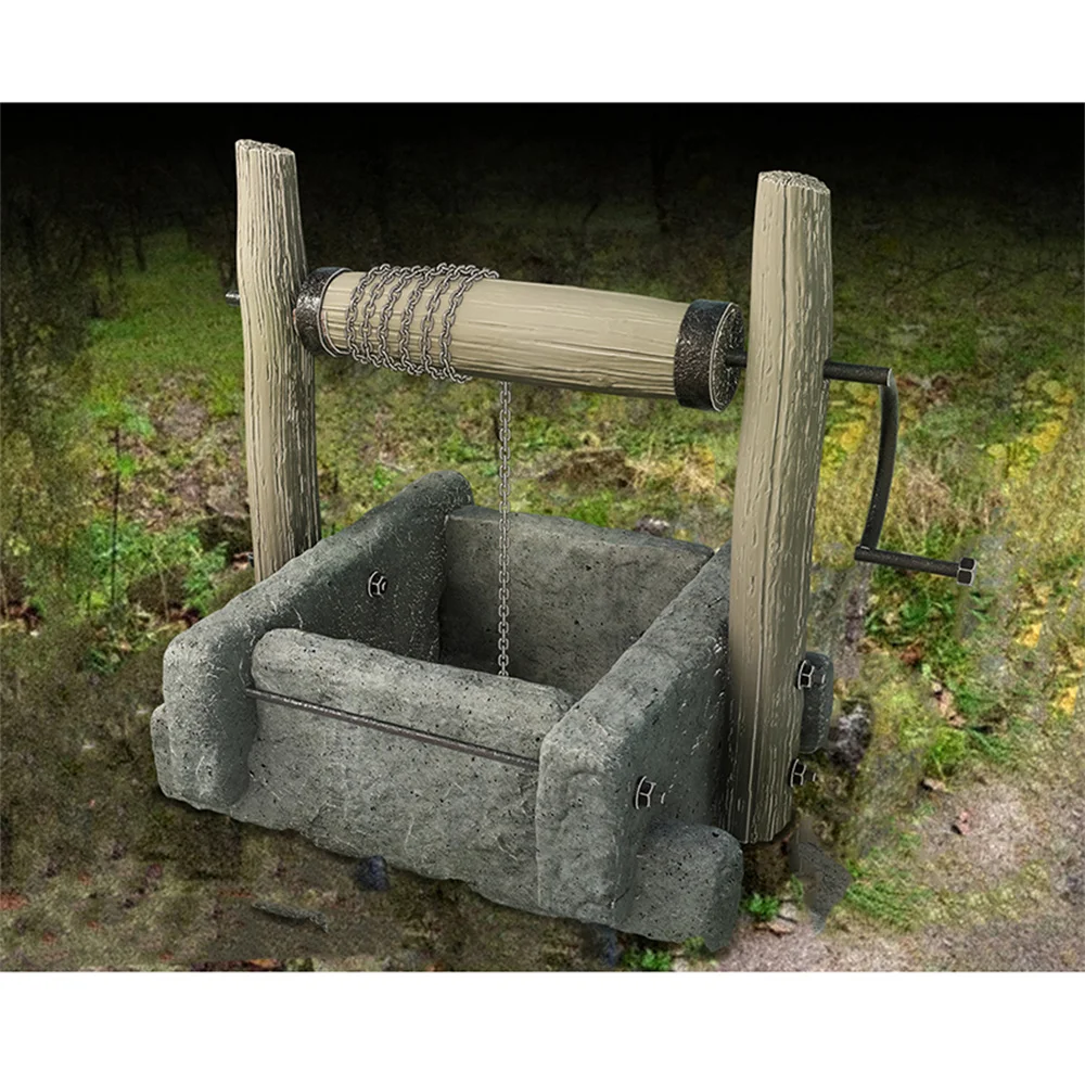 井戸セット LIANG-0605 1/35 スケール モデルシーン 井戸 01