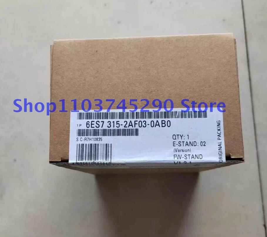 1PCS PLC Module 6ES73152AF030AB0 6ES7 315-2AF03-0AB0 6ES7315-2AF03-0AB0 Fast Shipping New In Box Brand Original SIMATIC S7-300