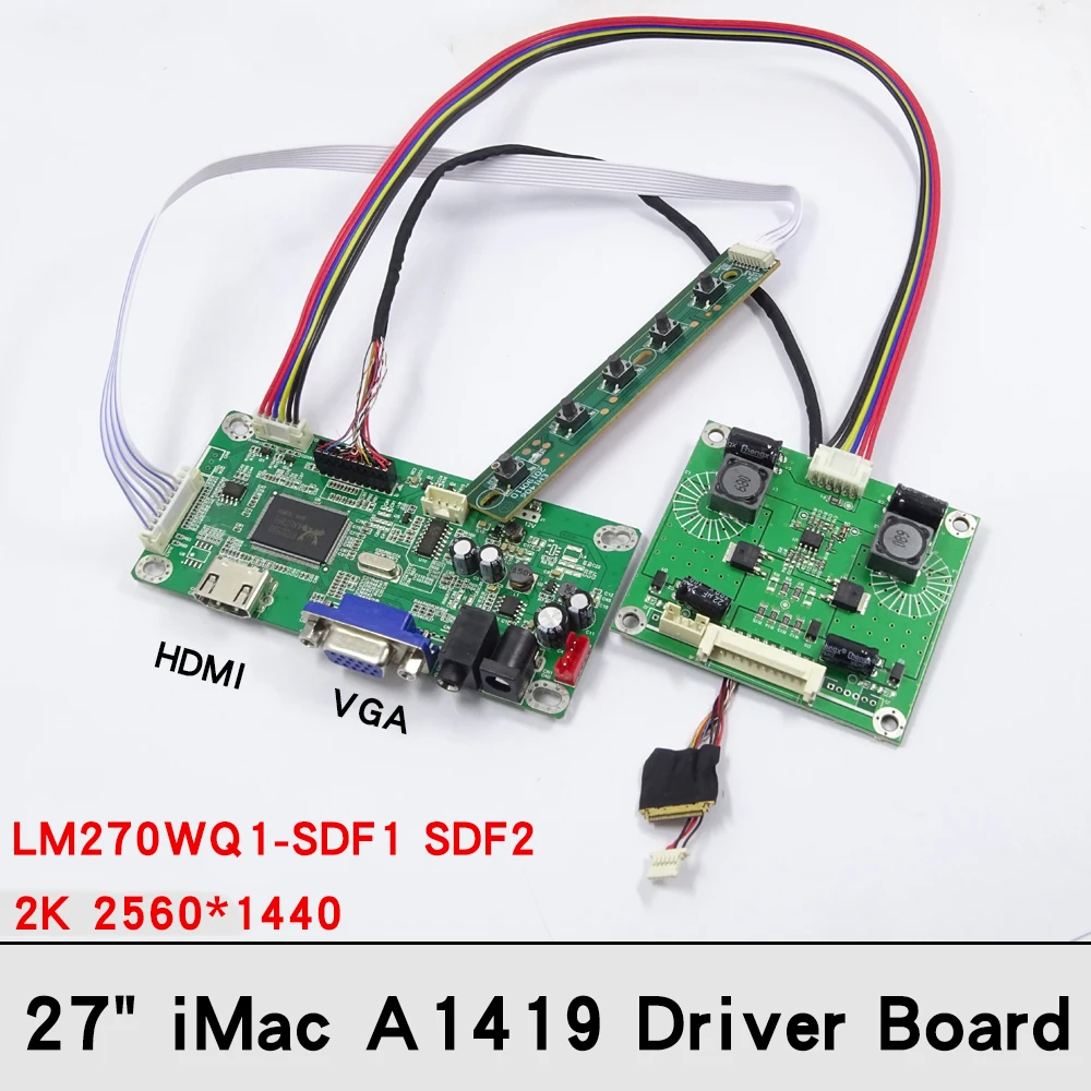 27″ IMac 5K LCD Controller Board – DP, HDMI, Typ-C – DIY-Monitor-Kit Für LM270QQ1 / QQ2