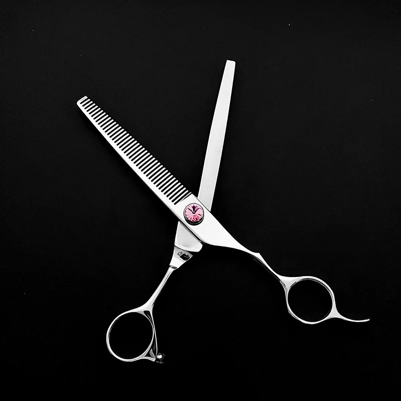 

Профессиональные ножницы для стрижки волос, 6,5 дюймов, японская сталь 440C, эргономичная ручка, парикмахерские инструменты для салона