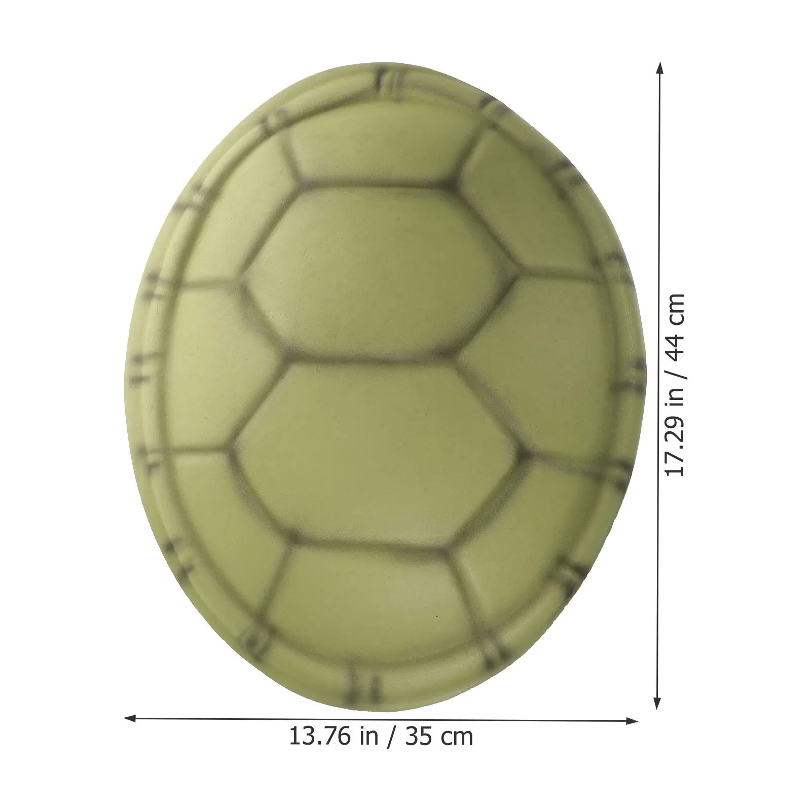 4 stks Schildpad Shell Prop Eva Materiaal Gratis Grootte Voor Halloween Cosplay Party Kinderen Prestaties Props Carnaval Decoraties