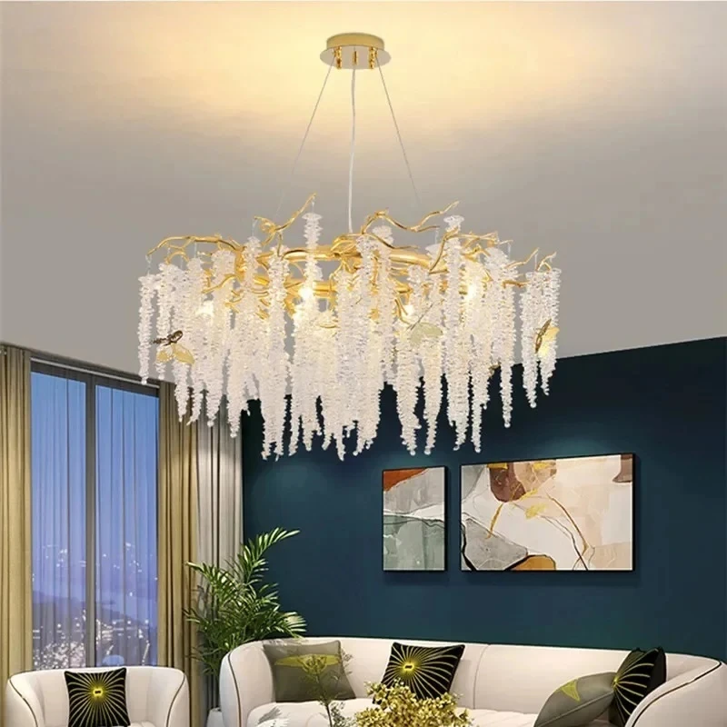 Modern Led Pendant Lights Gold Aluminium Suspend Lamp Dining Room Led Droplight Art Deco Indoor
