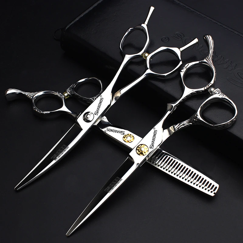 6-inch hair clippers, flat teeth clippers, thin and broken hair clippers, hair clippers for home use in hair salons.