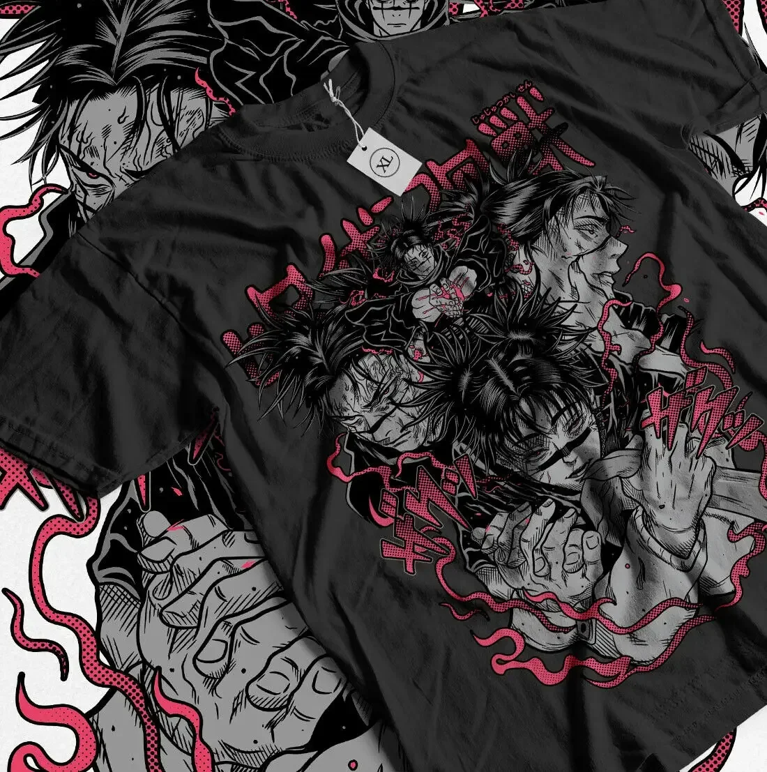 Jujutsu Kaisen Choso T-Shirt Mädchen Anime Manga JJK Geschenk-Shirt Weiches T-Shirt Alle Größen Grafik-T-Shirts Damenmode