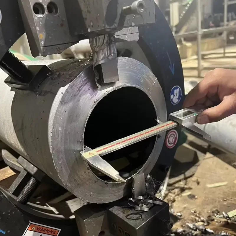 Steel Pipe Cutting Machine; Bevel Processing Equipment; Electric External Clamp Bevel Machine 150-305mm Pipeline Engineering