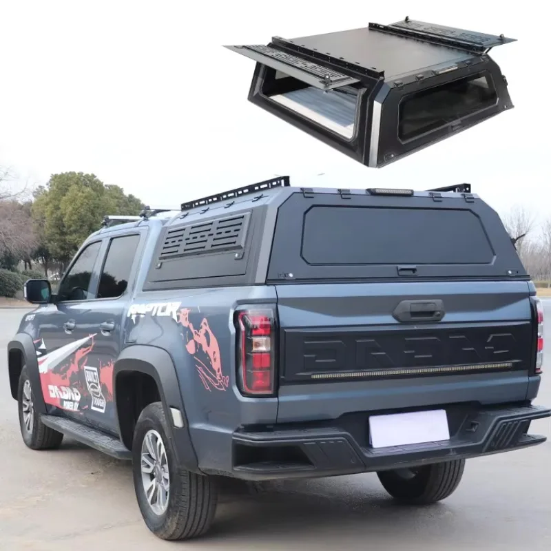 

Modification Pickup Truck Topper Changan Hunter Aluminum Canopy Hard Top Ranger Canopy for 2024 gmc sierra 1500 tacoma Fonton Tu