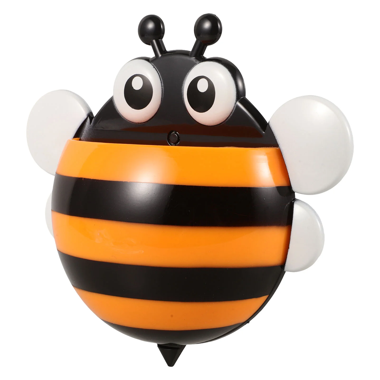 Caixa de armazenamento de abelha pequena, quadro branco, acessórios de escritório, recipiente de caneta, suporte de marcador pequeno, plástico magnético criativo para casa