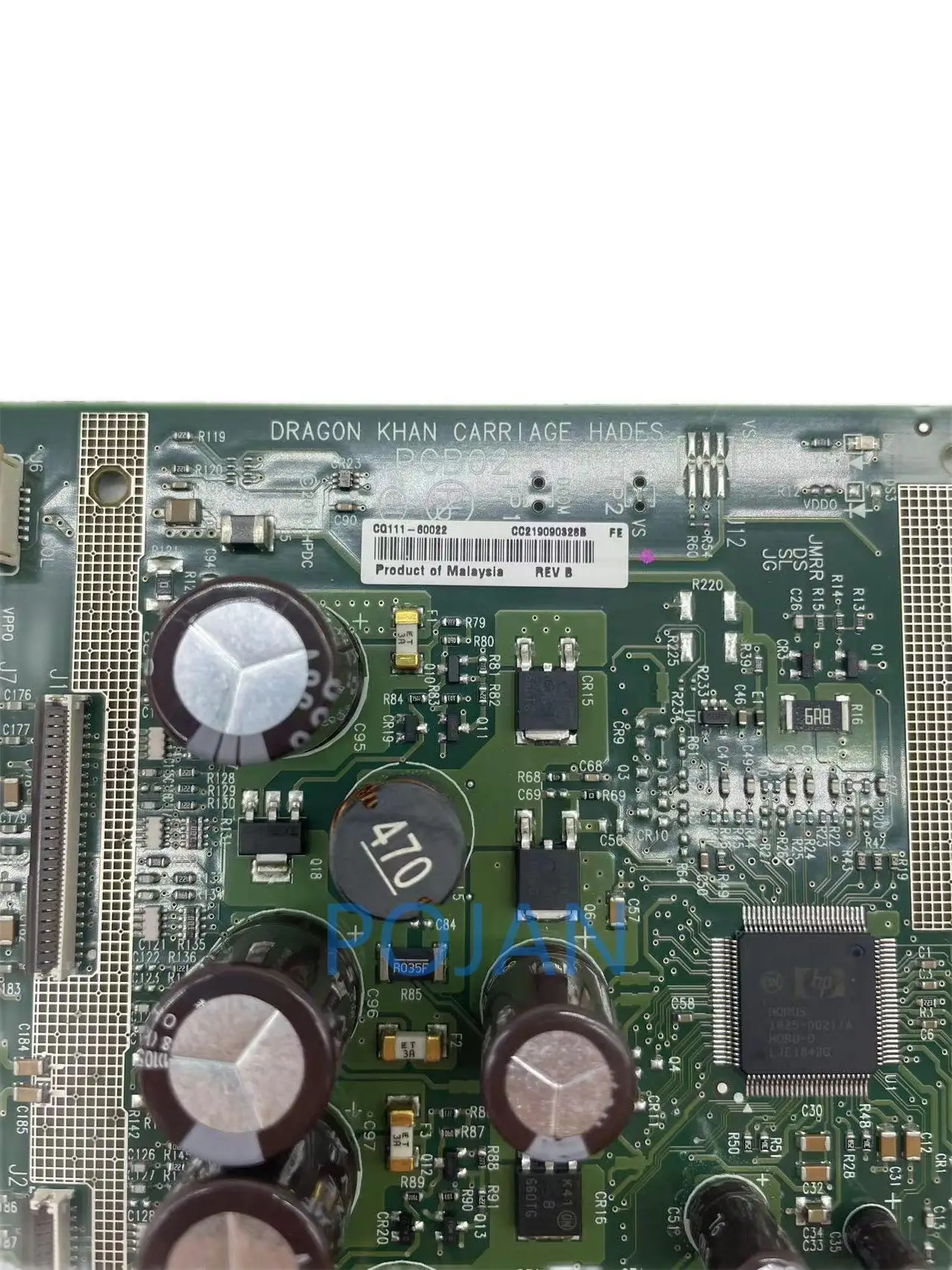 Imagem -06 - Nova Placa de Transporte Pca Cq11180002 Cq10967034 Designjet T7100 T7200 Z6200 Z6800 ps Látex 310 320 330 Peças Plotter Pojan