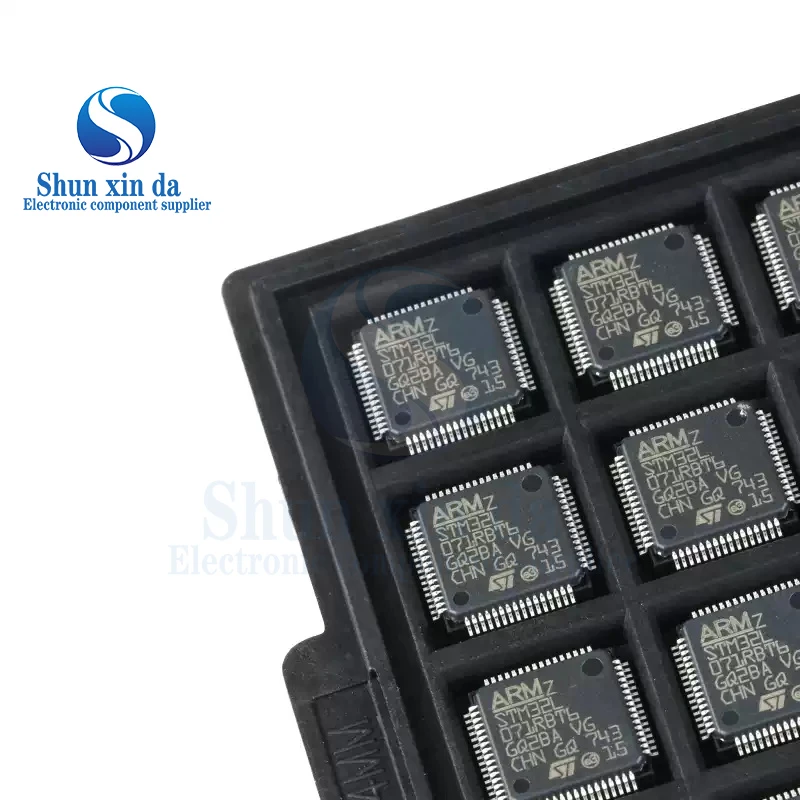 STM32L071 STM32L071CBT6 LQFP-48 STM32L071RBT6 LQFP-64 SMD IC متحكم ARM MCU