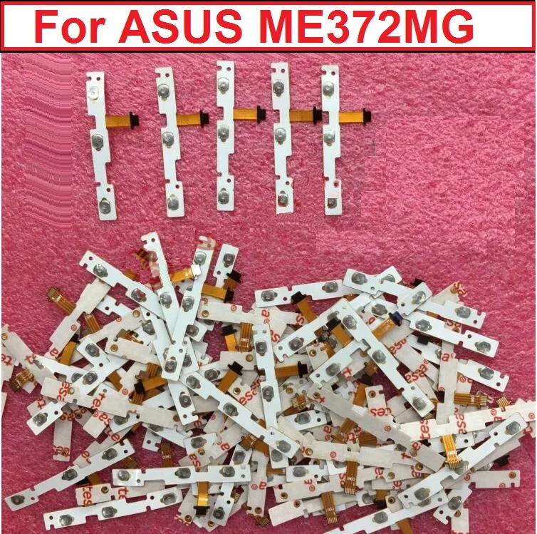 100%   switch on off Power Volume button Flex cable For Asus k00E ME372MG conductive flex with sticker replacement parts