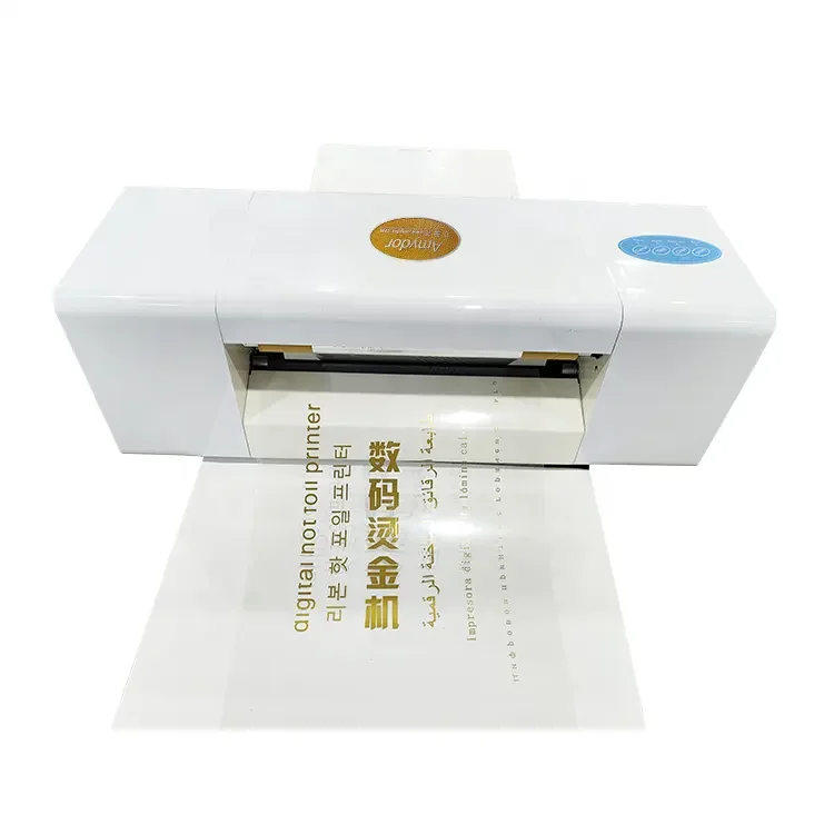 2024 AMD--360B sheet materials card paper pvc digital hot foil printer stamping machine