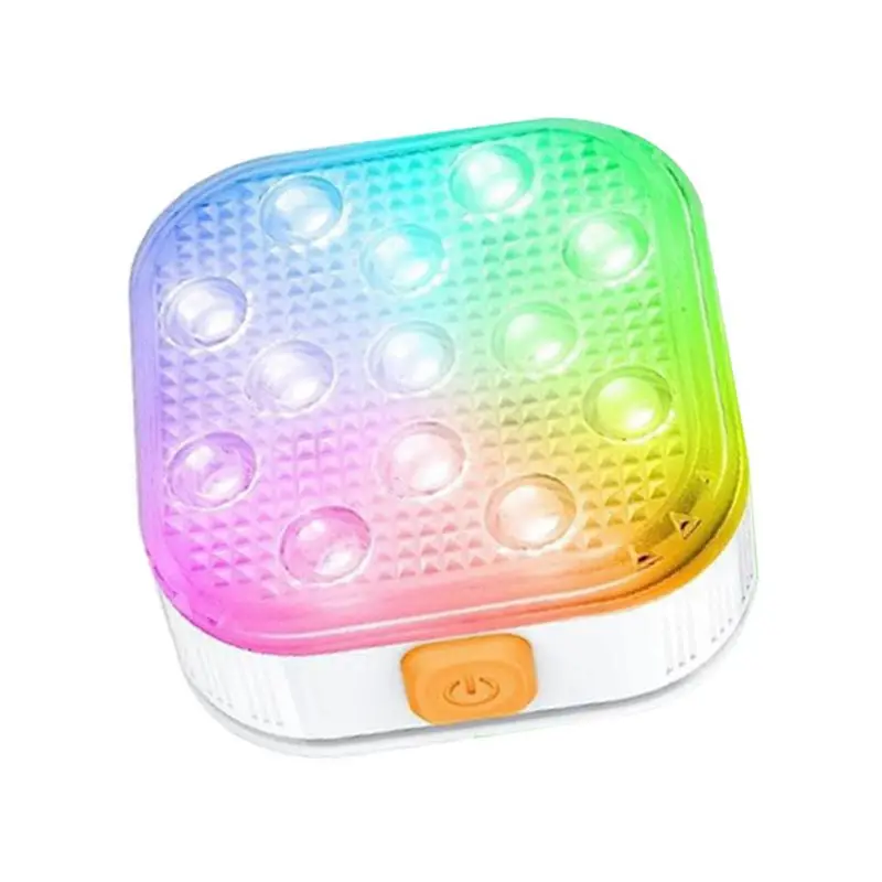 【FLASH DEAL】2X Rechargeable Submersible Pool Lights With Remote, IP68 Waterproof 16 Color Changing LED Lights With Glue