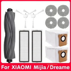 Hepa Filter For Xiaomi Mijia Omni 1S B101CN X10+ Robot Vacuum Main Side Brush Mop Parts Dreame S10 Pro L10s Ultra S10 Accessorie