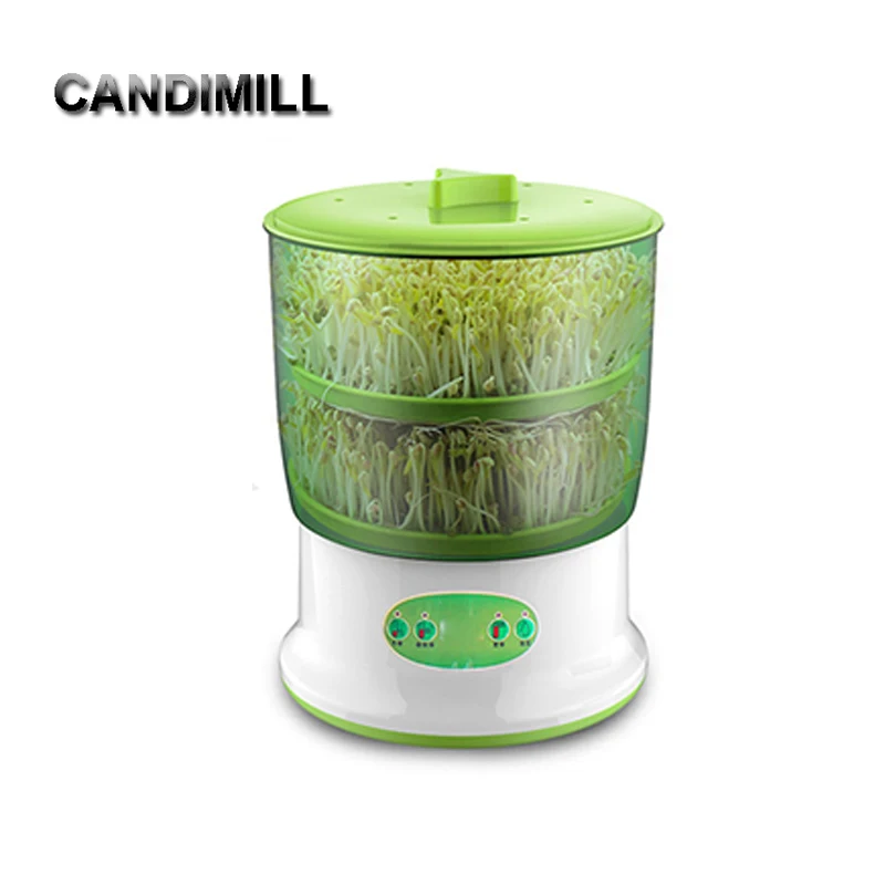 CANDIMILL Home Intelligence Bean Sprouts Maker Sprout Buds Germinator Automatic Vegetable Seedling Growth Bucket Machine