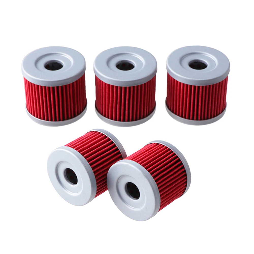

5 Pcs Oil Filter For YX150 YX160 Z155 150cc 160cc 1P60 Lifan Zongshen Loncin CB250 Engine 150cc 200cc 250cc Dirt Pit Bike Parts