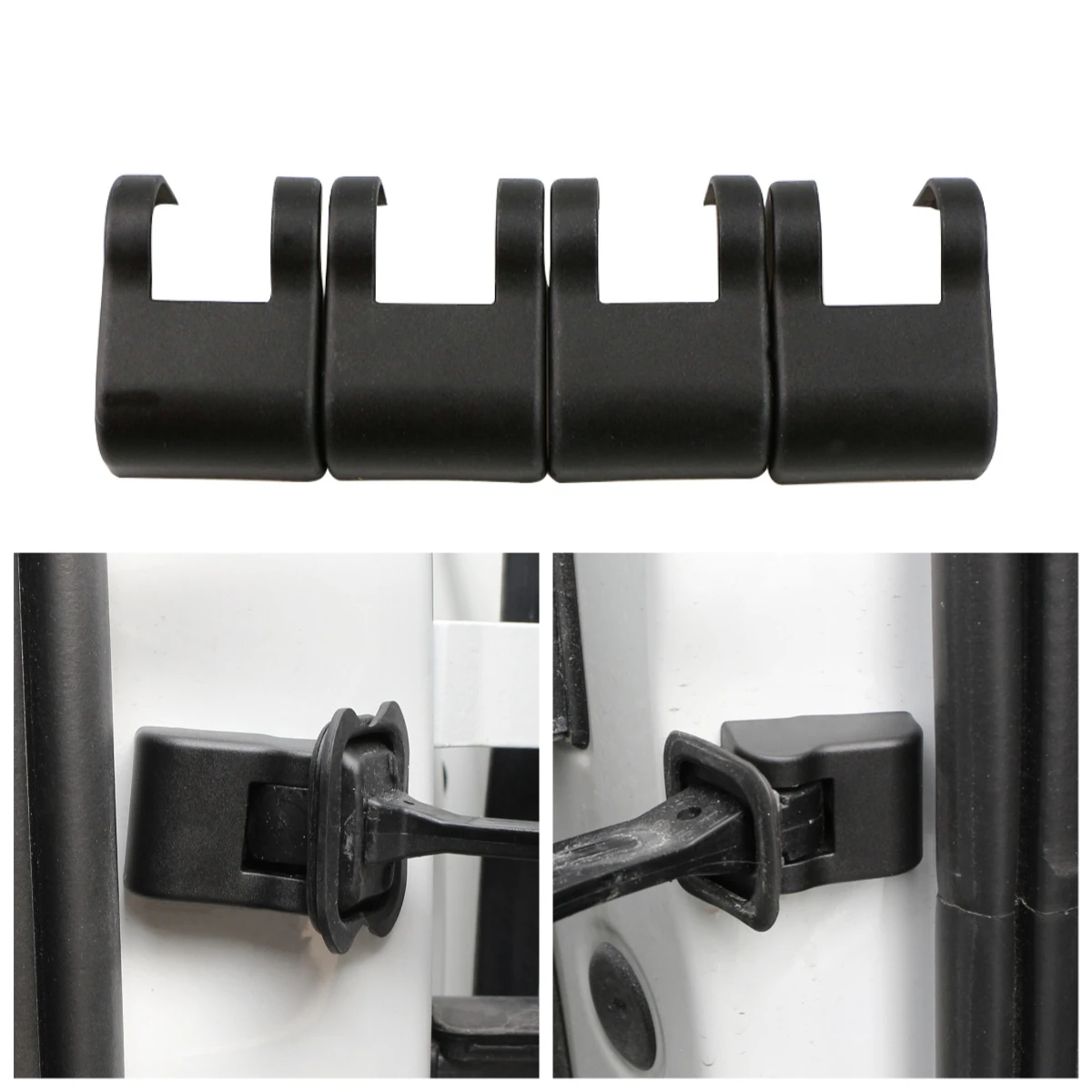 Autotür-Stopper-Arm Rostschutzabdeckung für VW Passat B6 B7 B8 Golf 5 6 7 GTI Jetta MK5 MK6 Tiguan Scirocco Polo Türstopper-Abdeckung