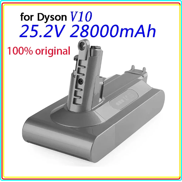 New V10 Battery 25.2V 6800/9800/12800Mah Batterij Voor Dyson  Cycloon  Absolute  Dier  Motorhead  Serie Stofzuiger