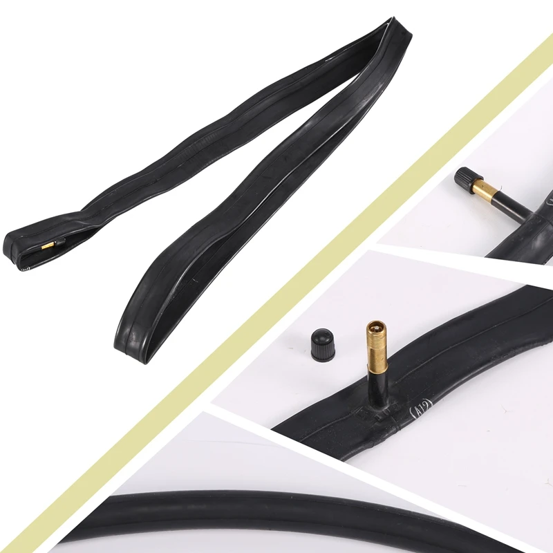 

Велосипедные камеры 700X35C/38C/40C/43C с клапаном Шредера 48 мм, 2 штуки в упаковке, для шоссейных велосипедов 700C