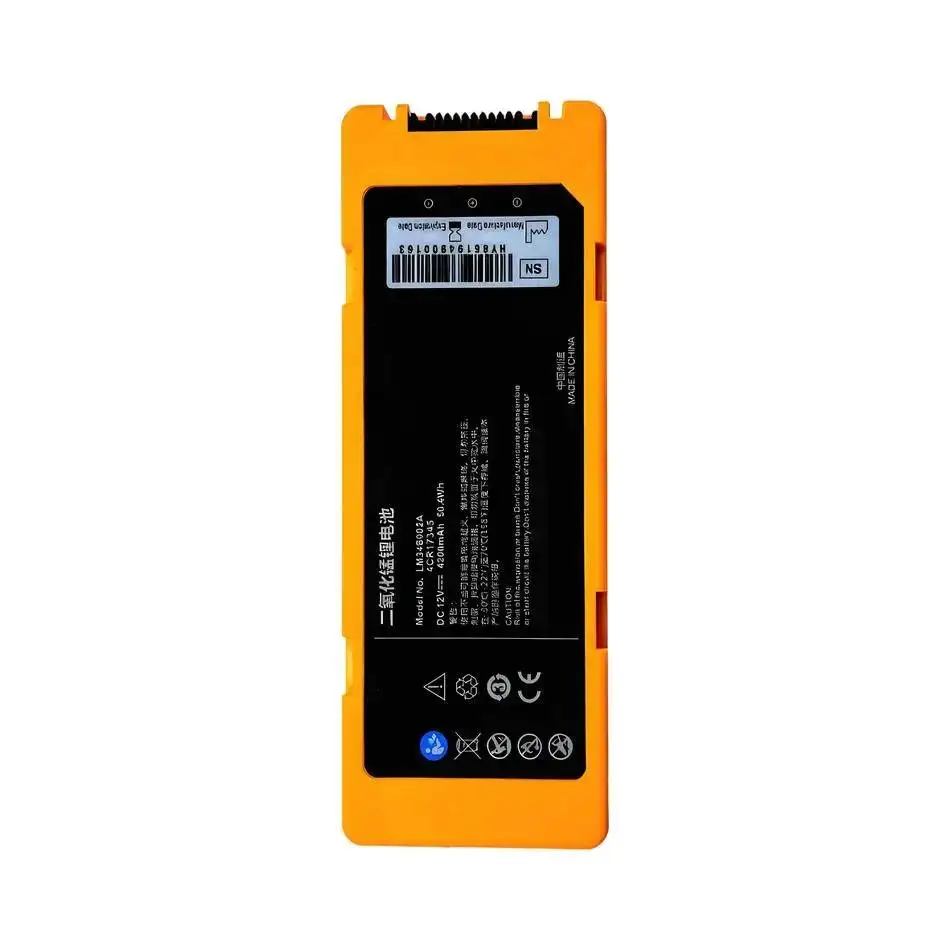 

Для Mindray Aed C1 C2 S1 S2 C1A LM34S002A Батарея дефибриллятора 4200 мАч Быстрая зарядка Легкий вес