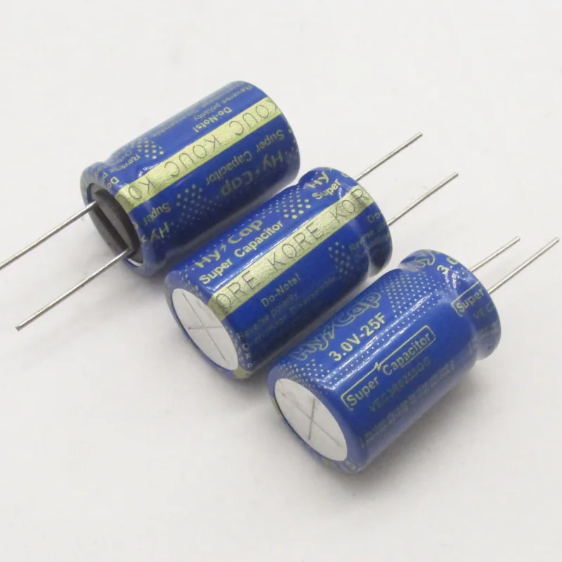 

5-30pcs VEC3R0256QG 3V25F Korean VINATECH 16x25 VEC series super Farad capacitors