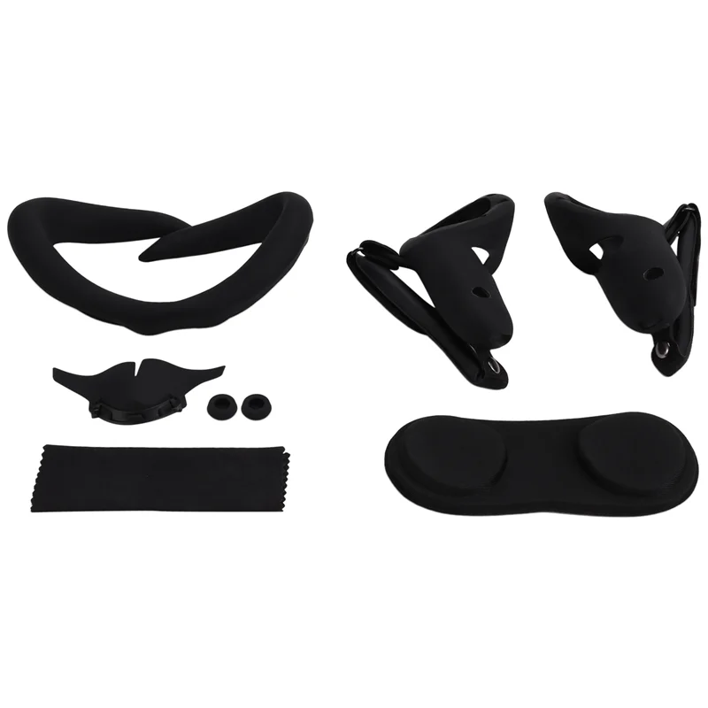 B50B-For Meta Controller يغطي غطاء العدسة حجب الضوء، وسادة الأنف وغطاء الوجه للملحقات أ #4